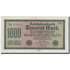 Banknote, Germany, 1000 Mark, 1922, 1922-09-15, KM:76a, AU(55-58)