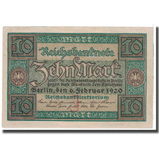 Banknote, Germany, 10 Mark, 1920, 1920-02-06, KM:67a, AU(55-58)