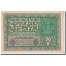 Banknote, Germany, 50 Mark, 1919, 1919-06-24, KM:66, AU(55-58)
