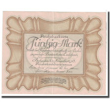 Banknote, Germany, 50 Mark, 1918, 1918-11-30, KM:65, AU(55-58)