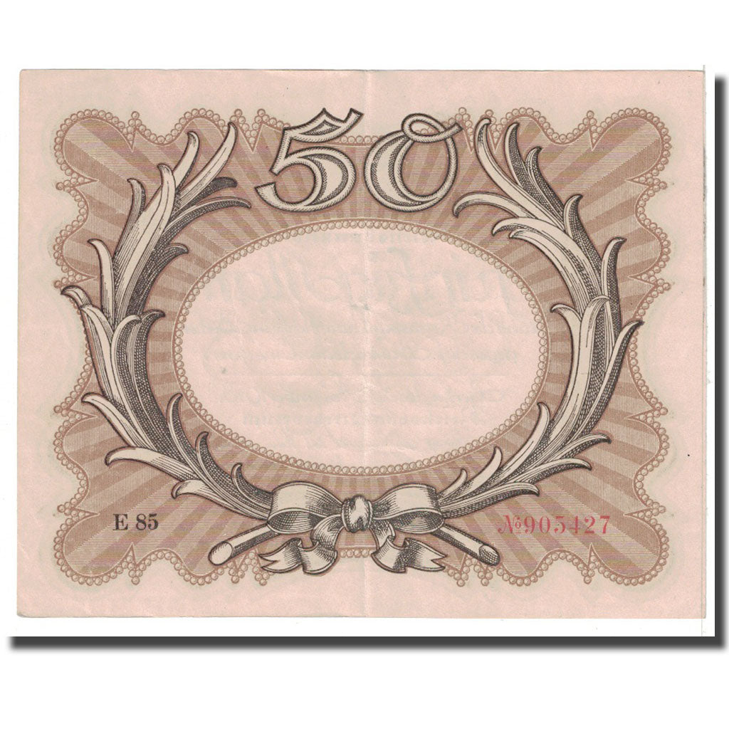 Banknote, Germany, 50 Mark, 1918, 1918-11-30, KM:65, AU(55-58)