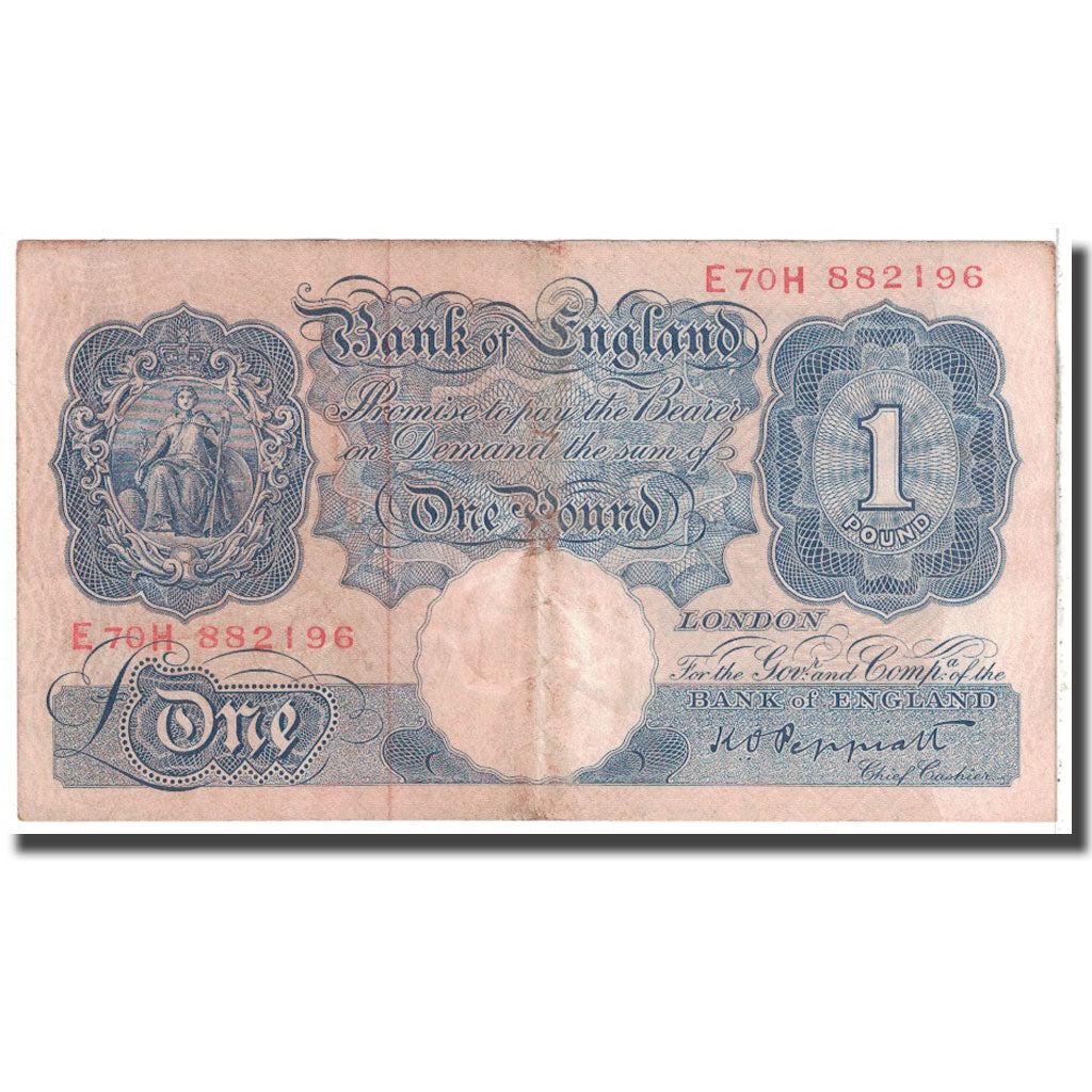 Banknote, Great Britain, 1 Pound, 1940, KM:367a, VF(20-25)