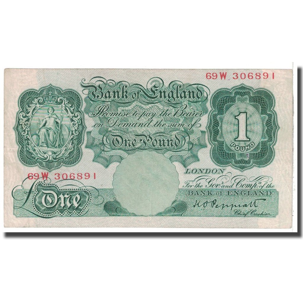 Banknote, Great Britain, 1 Pound, 1934, KM:363c, EF(40-45)