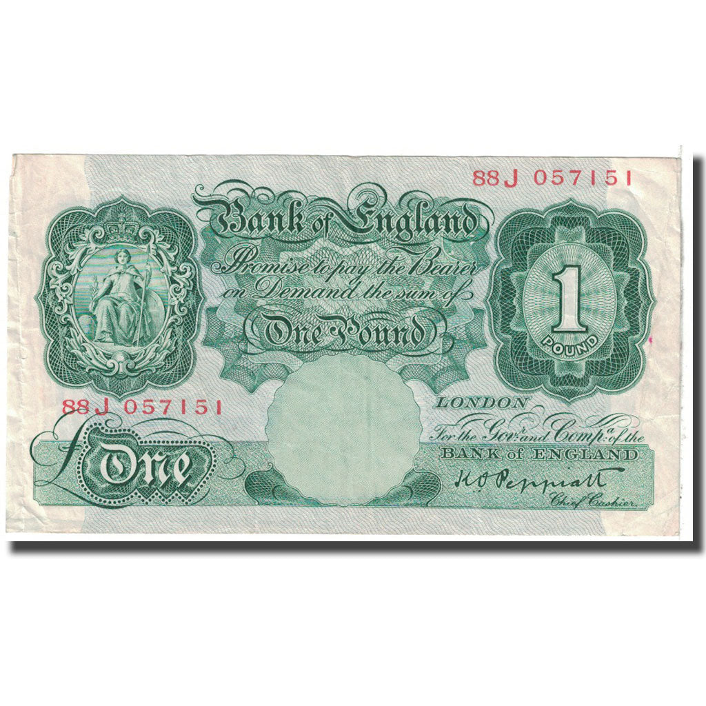 Banknote, Great Britain, 1 Pound, 1948, KM:369a, EF(40-45)