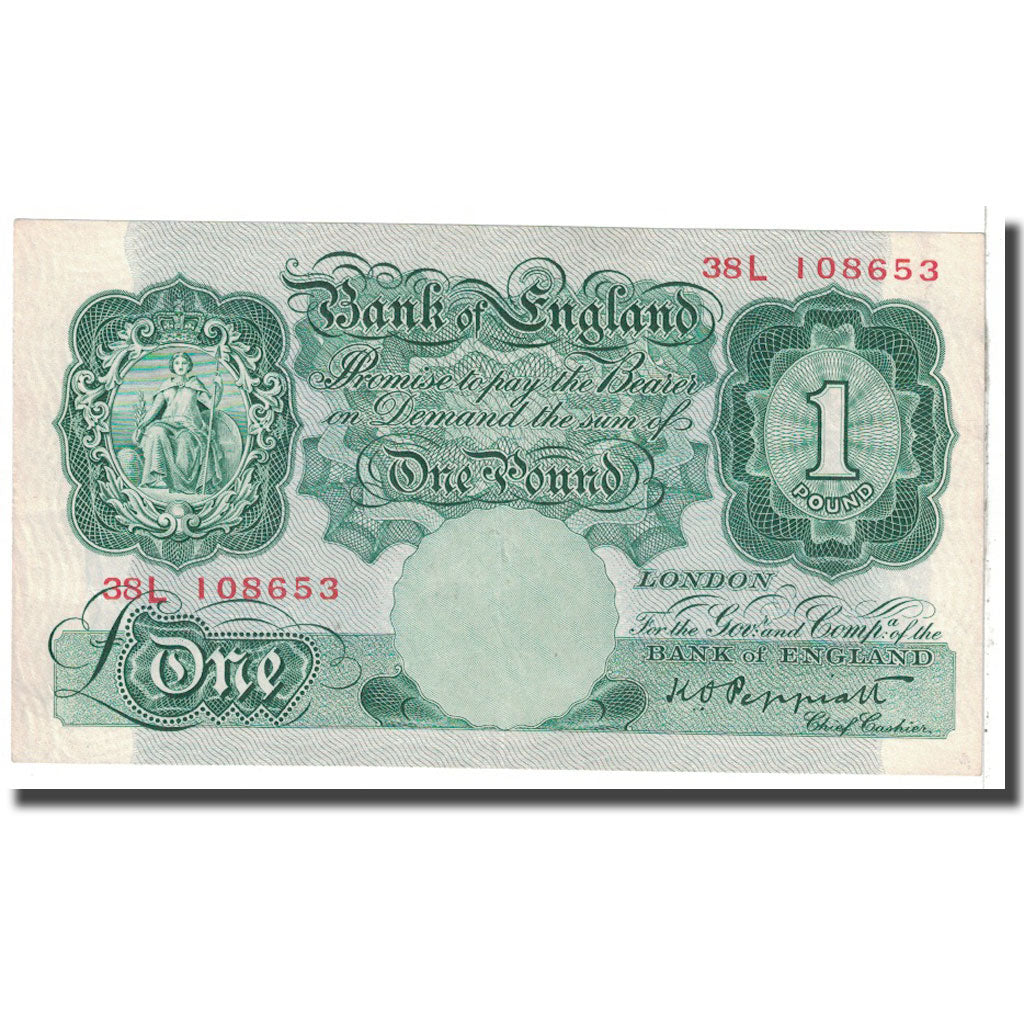 Banknote, Great Britain, 1 Pound, 1948, KM:369a, EF(40-45)