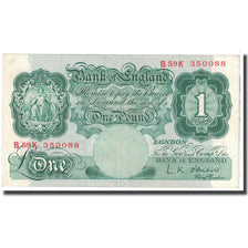 Billet, Grande-Bretagne, 1 Pound, 1950, KM:369c, TTB
