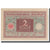 Geldschein, Deutschland, 2 Mark, 1920, 1920-03-01, KM:60, UNZ-