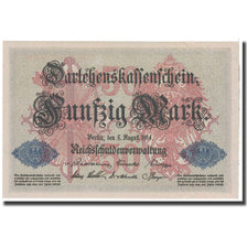 Banknote, Germany, 50 Mark, 1914, 1914-08-05, KM:49b, UNC(63)