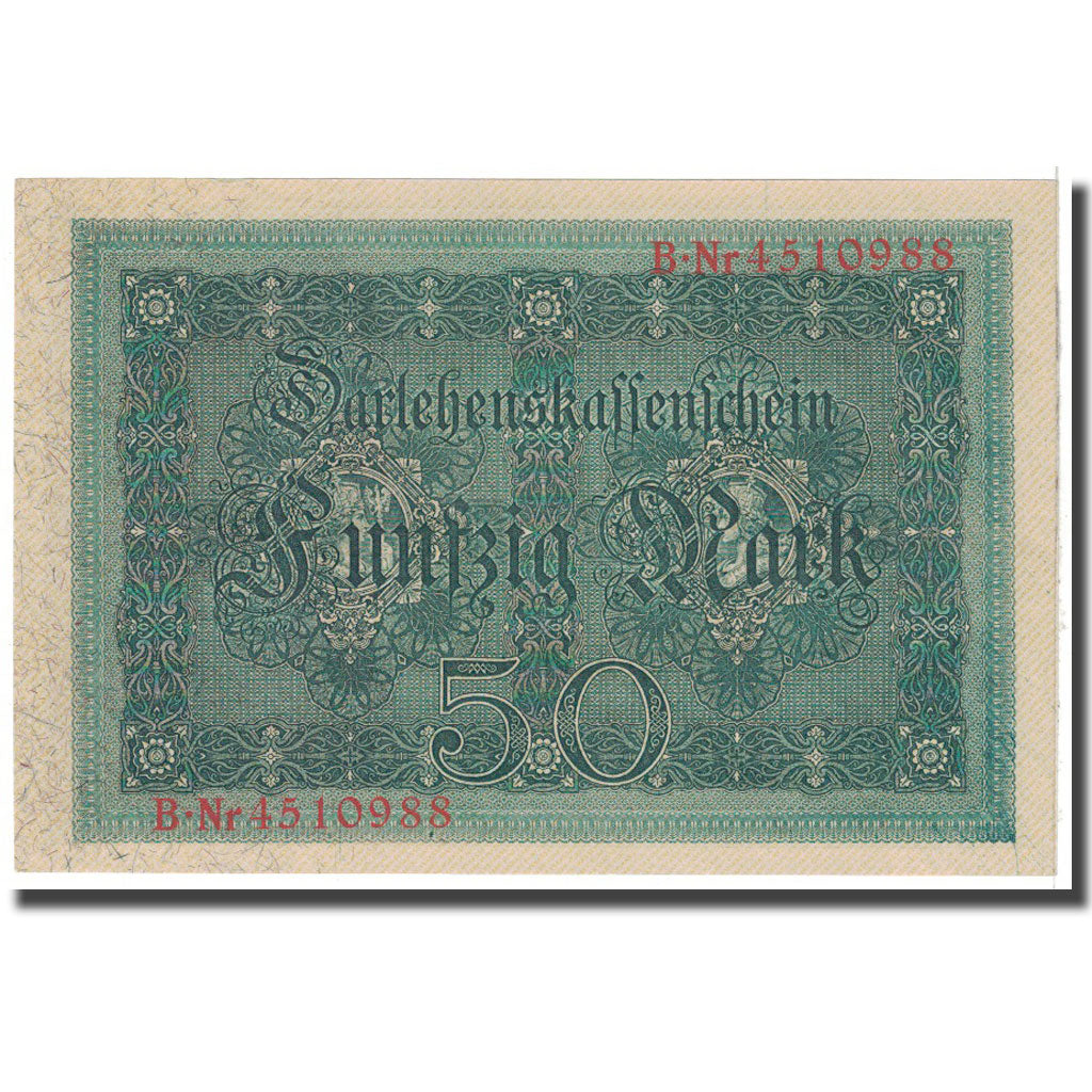 Banknote, Germany, 50 Mark, 1914, 1914-08-05, KM:49b, UNC(63)
