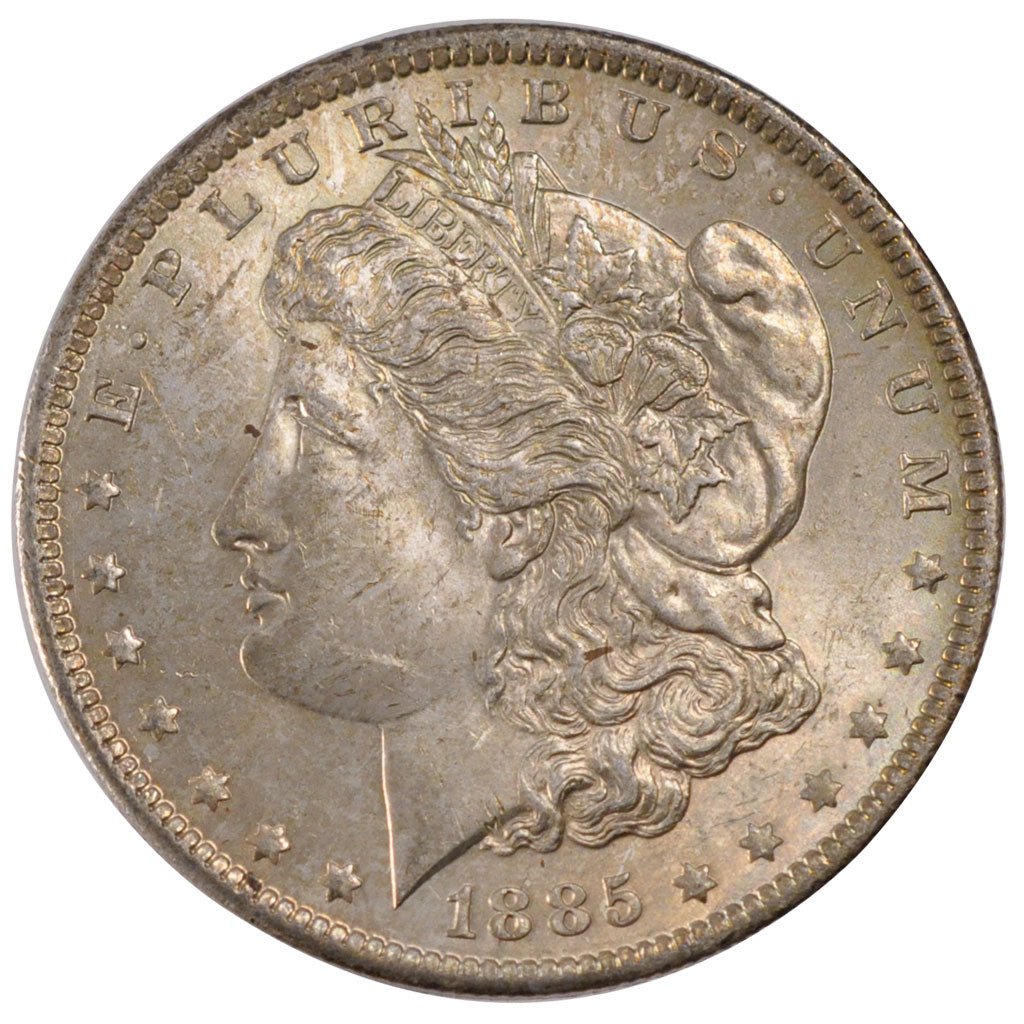 UNITED STATES, Morgan Dollar, Dollar, 1885, U.S. Mint, KM #110, MS(60-62),...