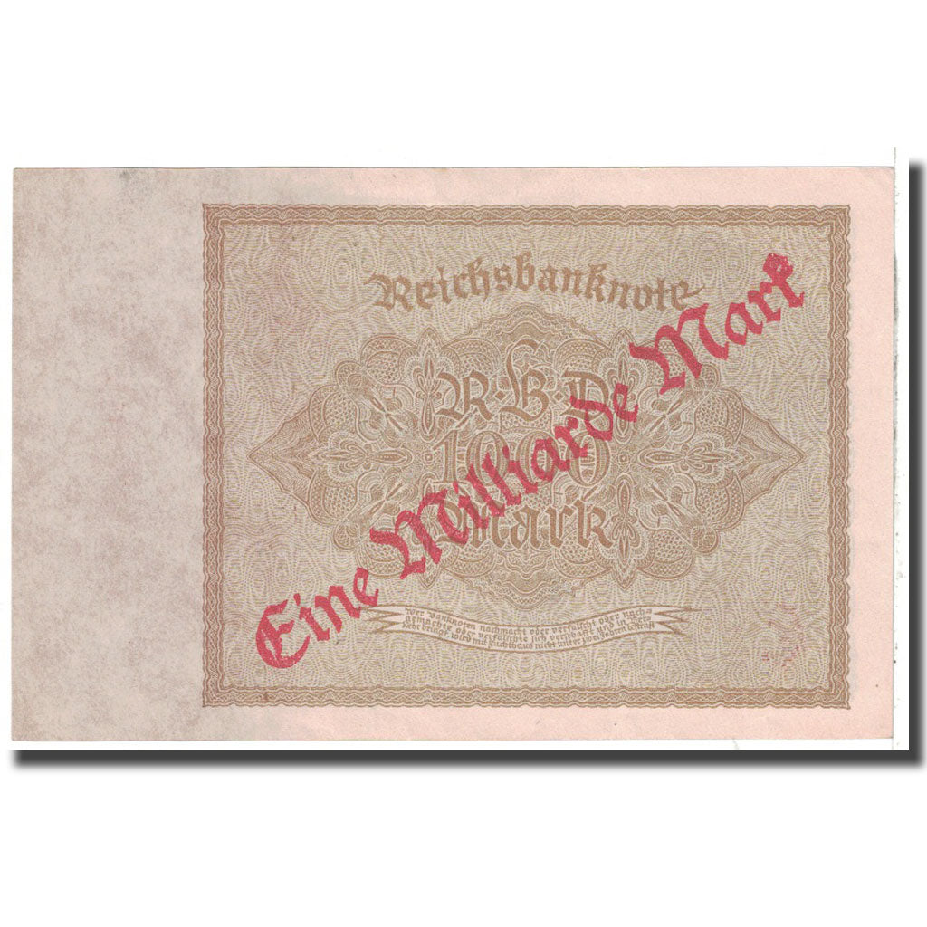 Banknote, Germany, 1 Milliarde Mark on 1000 Mark, 1922, 1922-12-15, KM:113a