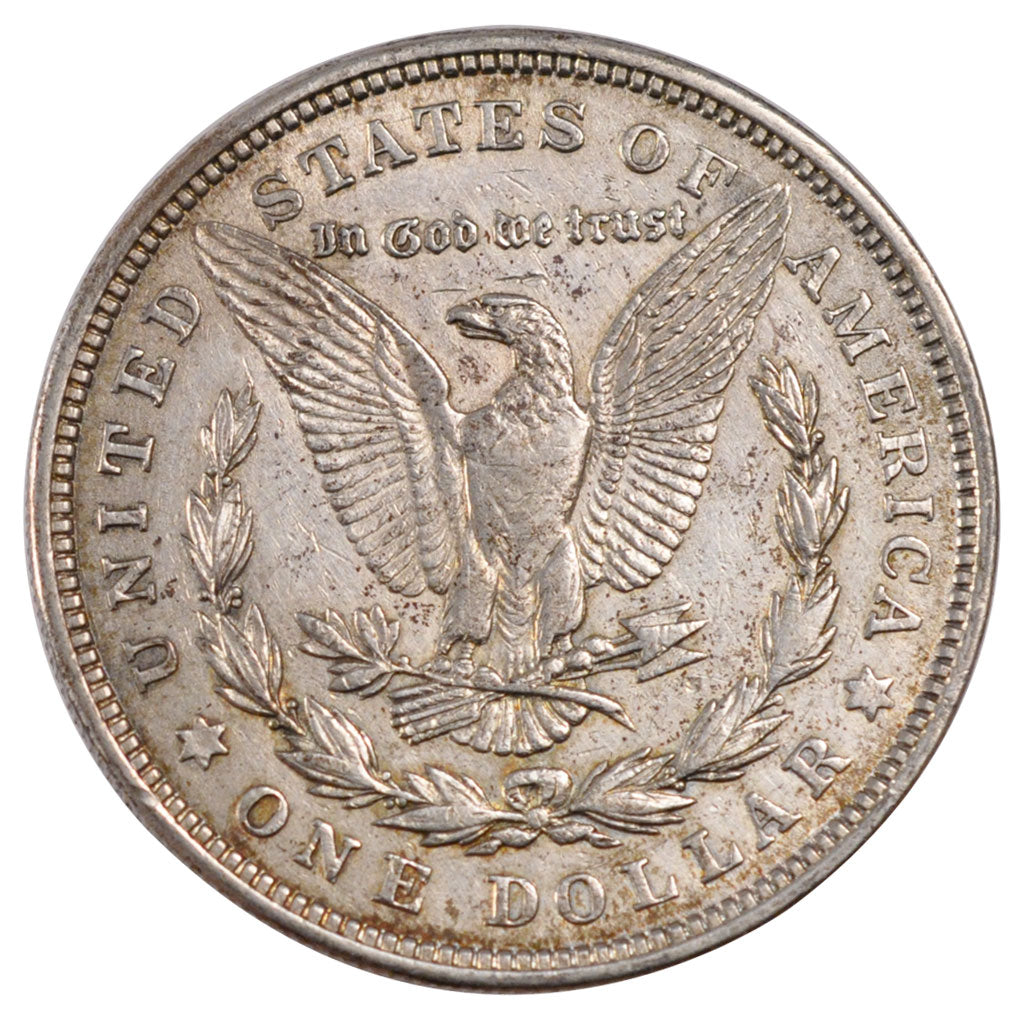 United States, Morgan Dollar, 1 Dollar, 1921, Philadelphia, KM #110, AU(55-58),.