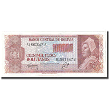 Banknote, Bolivia, 100,000 Pesos Bolivianos, 1984, 1984-06-05, KM:171a