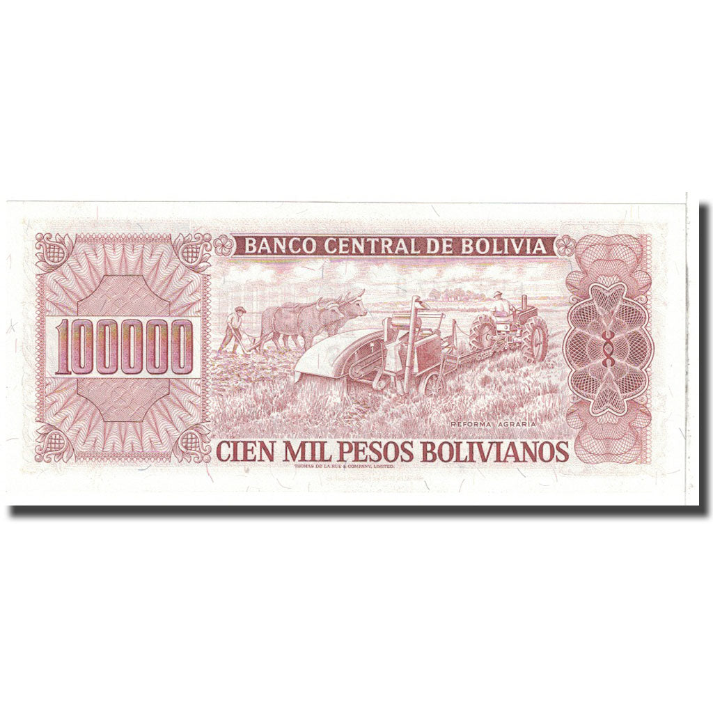 Banknote, Bolivia, 100,000 Pesos Bolivianos, 1984, 1984-06-05, KM:171a