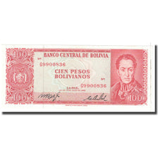 Biljet, Bolivia, 100 Pesos Bolivianos, 1962, 1962-07-13, KM:163a, NIEUW