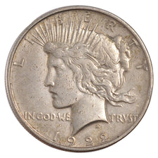 UNITED STATES, Peace Dollar, Dollar, 1922, U.S. Mint, KM #150, EF(40-45),...