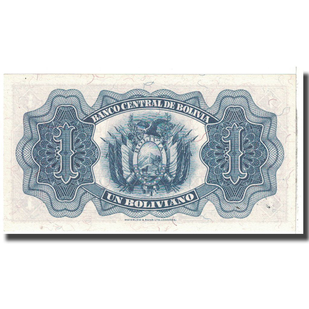 Billet, Bolivie, 1 Boliviano, 1928, 1928-07-20, KM:128c, NEUF
