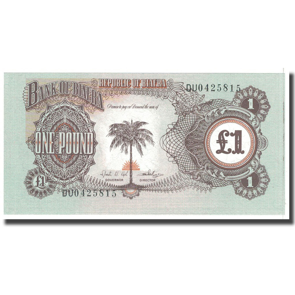 Billete, 1 Pound, Biafra, KM:5a, UNC