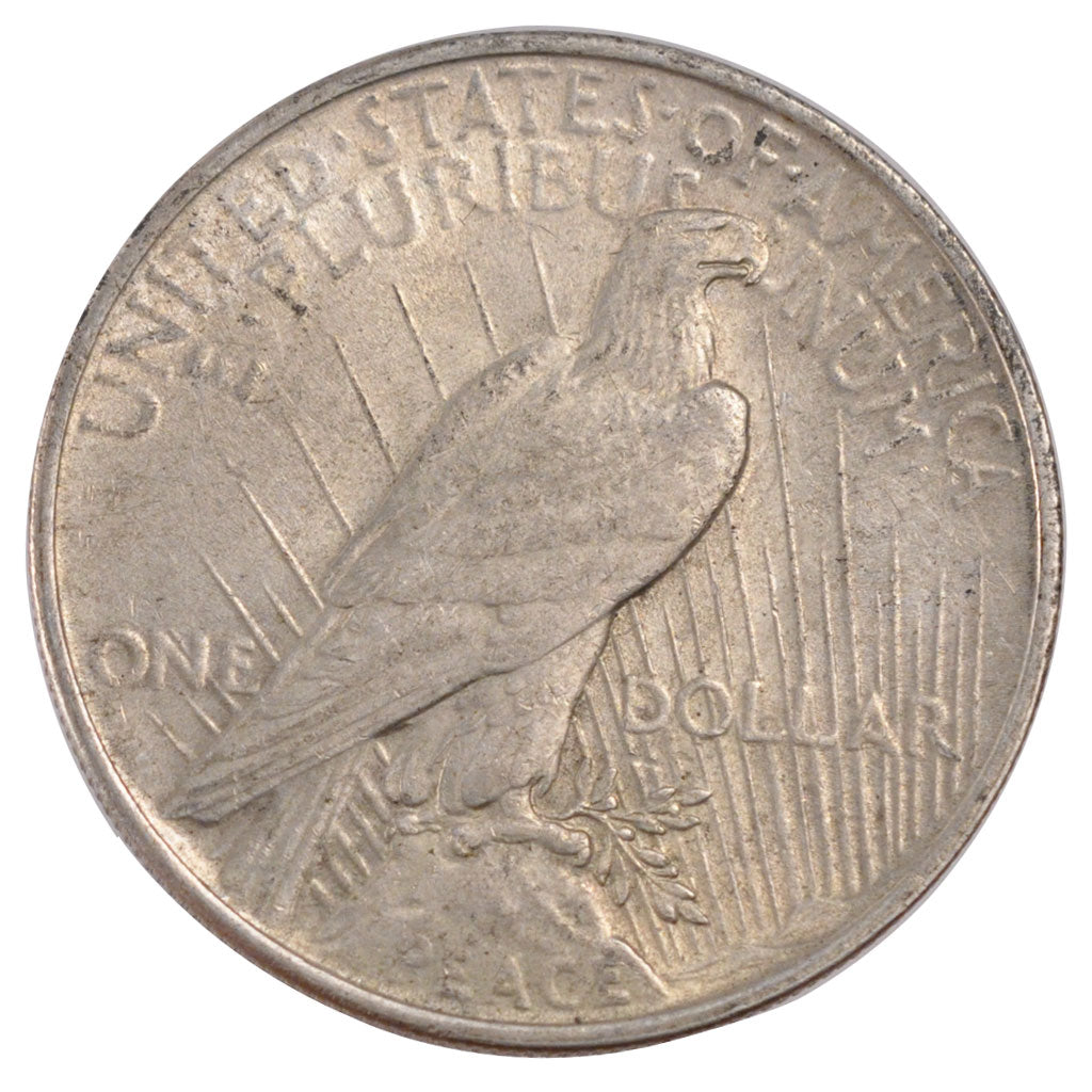 United States, 1 Dollar, 1923, Philadelphia, KM #150, AU(55-58), Silver, 26.82