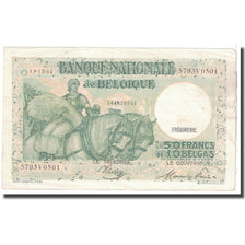 Banknote, Belgium, 50 Francs-10 Belgas, 1944, 1944-12-13, KM:106, EF(40-45)