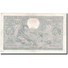 Banknote, Belgium, 100 Francs-20 Belgas, 1939, 1939-05-10, KM:107, EF(40-45)