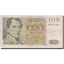 Billet, Belgique, 100 Francs, 1953, 1653-03-26, KM:129a, TB