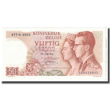 Banknote, Belgium, 50 Francs, 1966, 1966-05-16, KM:139, UNC(63)