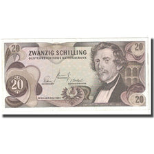 Banknote, Austria, 20 Schilling, 1967, 1967-07-02, KM:142a, UNC(63)