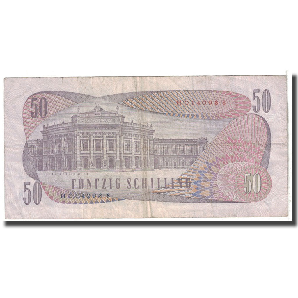 Banknote, Austria, 50 Schilling, 1970, 1970-01-02, KM:144, VF(20-25)