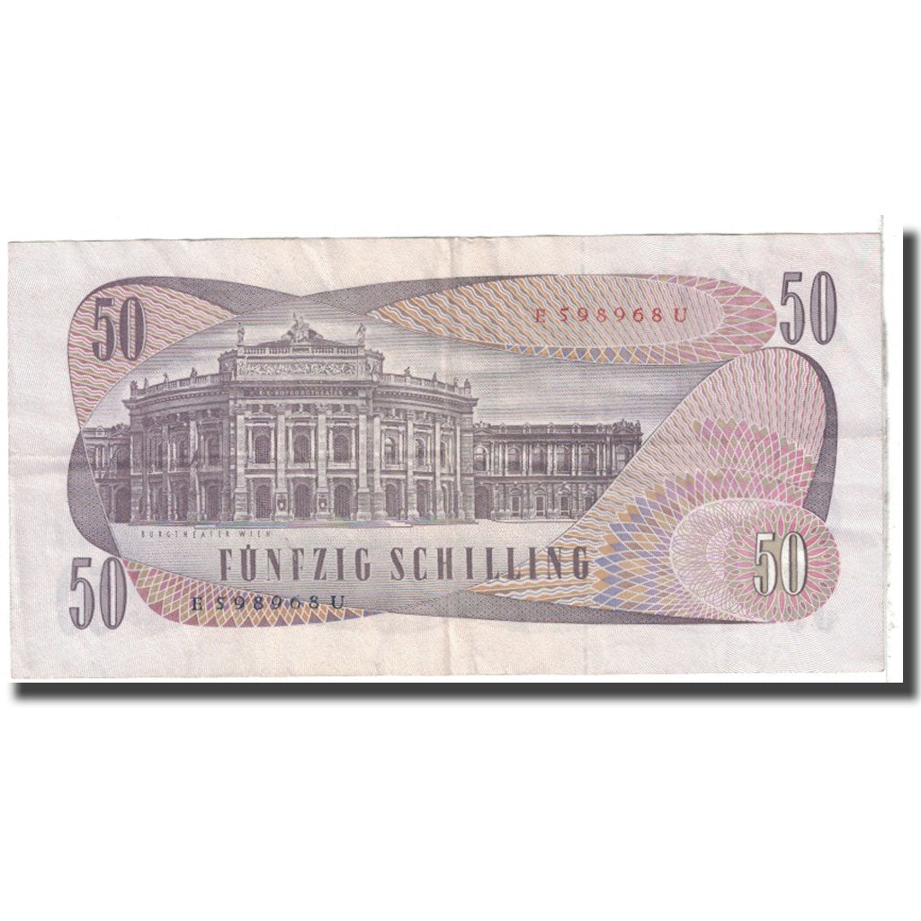 Banknote, Austria, 50 Schilling, 1970, 1970-01-02, KM:144, EF(40-45)