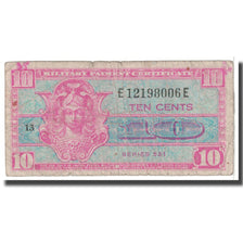 Banknote, United States, 10 Cents, 1954, KM:M30a, VF(20-25)