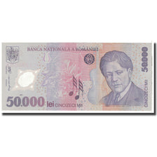 Banknote, Romania, 50,000 Lei, 2001, KM:113a, AU(55-58)