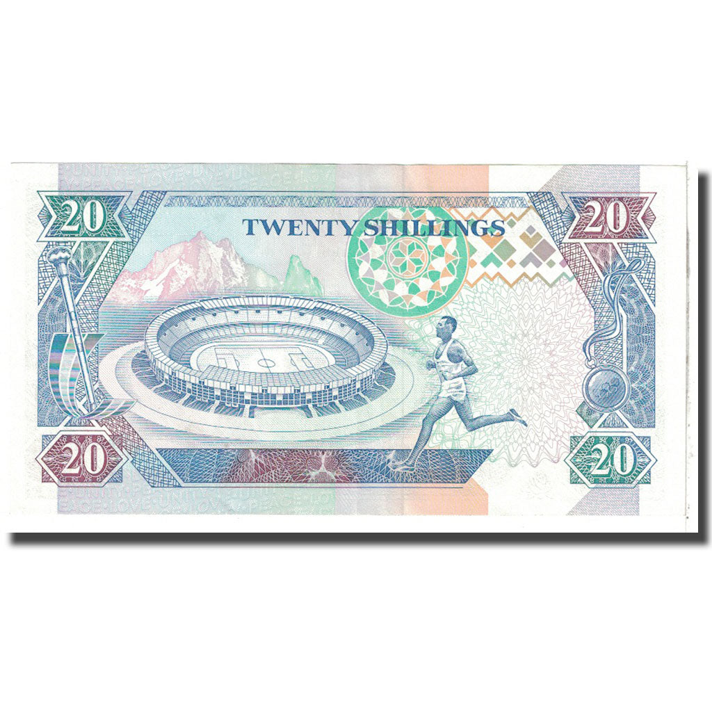 Banknote, Kenya, 20 Shillings, 1993, 1993-09-14, KM:31a, UNC(63)