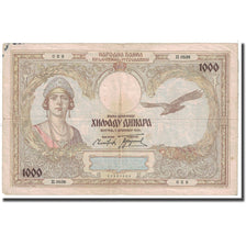 Banknote, Yugoslavia, 1000 Dinara, 1931, 1931-12-01, KM:29, VF(20-25)