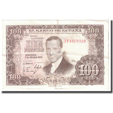Banknote, Spain, 100 Pesetas, 1953, 1953-04-07, KM:145a, EF(40-45)