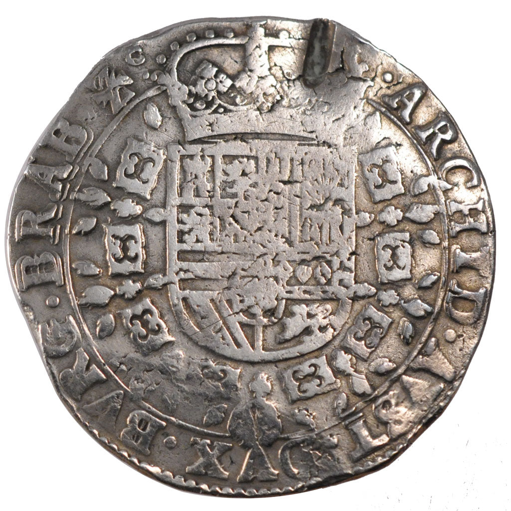 Belgio, Patagon, 1622, Bruxelles, MB, Argento, KM:53.3