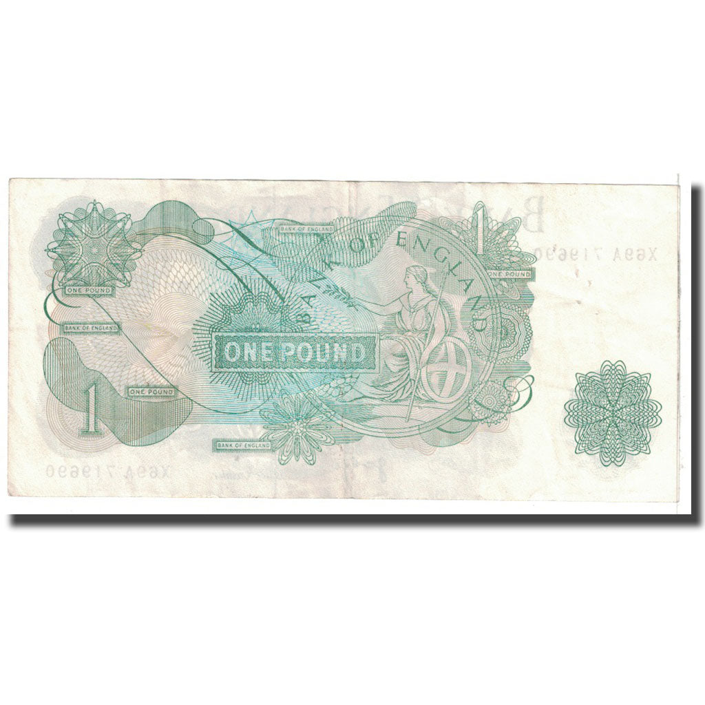 Banknote, Great Britain, 1 Pound, KM:374g, EF(40-45)
