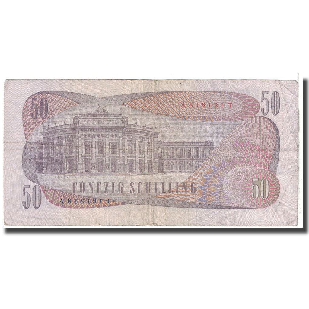 Banknote, Austria, 50 Schilling, 1970, 1970-01-02, KM:143a, VF(20-25)