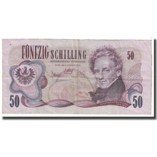Banknote, Austria, 50 Schilling, 1970, 1970-01-02, KM:143a, EF(40-45)