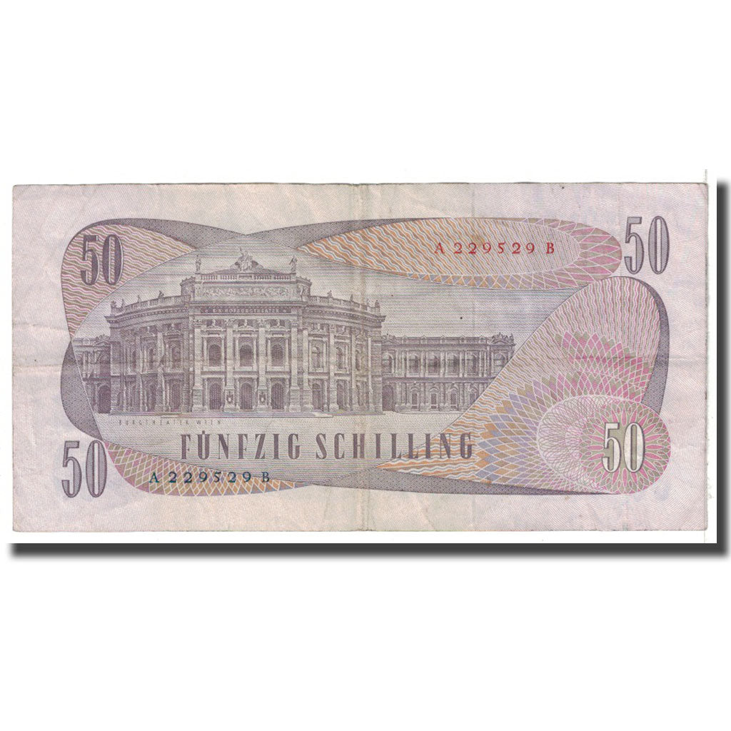 Banknote, Austria, 50 Schilling, 1970, 1970-01-02, KM:143a, EF(40-45)
