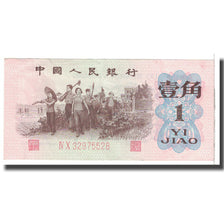 Banknote, China, 1 Jiao, 1962, KM:877e, AU(55-58)