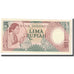 Banknote, Indonesia, 5 Rupiah, 1958, KM:55, UNC(65-70)