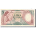 Banknote, Indonesia, 5 Rupiah, 1958, KM:55, UNC(65-70)
