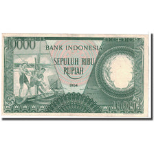 Banknote, Indonesia, 10,000 Rupiah, 1964, KM:100, EF(40-45)
