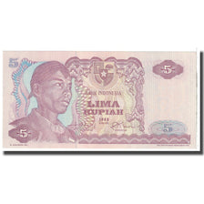 Banknote, Indonesia, 5 Rupiah, 1968, KM:104a, UNC(65-70)