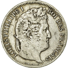Coin, France, Louis-Philippe, 5 Francs, 1831, Bayonne, VF(20-25), Silver