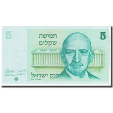 Biljet, Israël, 5 Sheqalim, 1978, KM:44, NIEUW