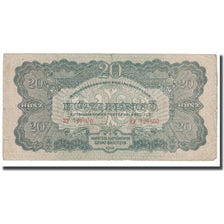Banknote, Hungary, 20 Pengö, 1944, KM:M6b, VG(8-10)