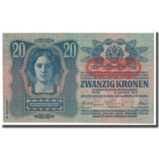 Banknote, Austria, 20 Kronen, 1913, 1913-01-02, KM:52, EF(40-45)