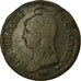 Moneta, Francja, Dupré, Decime, 1796, Paris, VF(20-25), Bronze, Gadoury:186